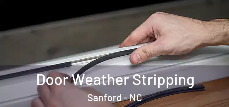 Door Weather Stripping Sanford - NC