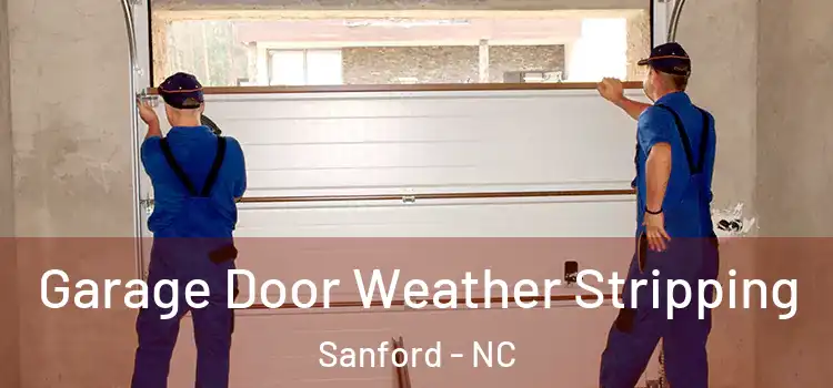 Garage Door Weather Stripping Sanford - NC
