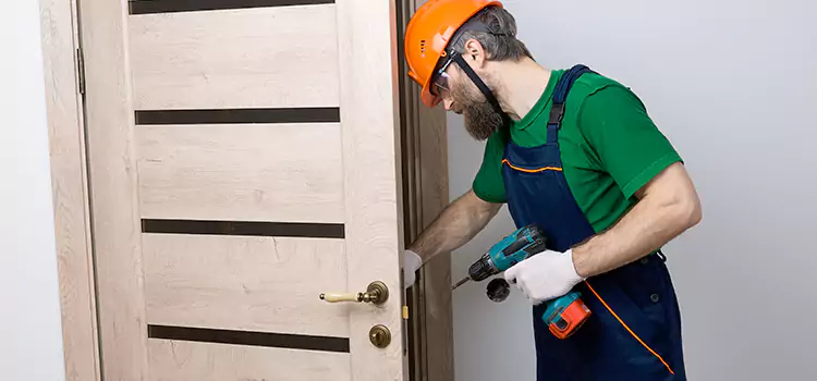 Replace Internal Door Handle with Lock Sanford