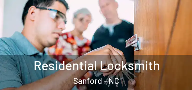  Residential Locksmith Sanford - NC